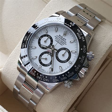 rolex daytona 2017 white dial|Rolex daytona price guide.